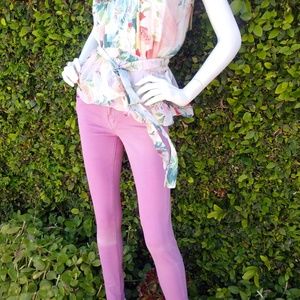 A&C Fuschia Women's skinny jean size 27